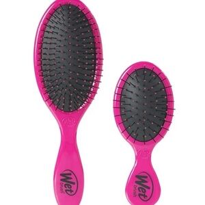 Wet Brush Pink Hair Detangler Set